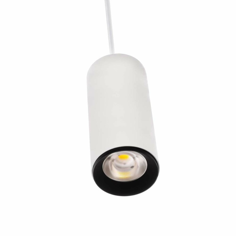 Deko-Light Pendelleuchte, Lucea, 10 W, 3000/4000 K, Weiß, 220-240 V/AC, 50 / 60 Hz