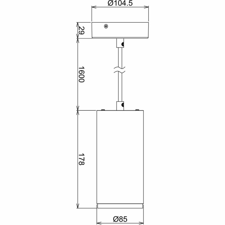 Deko-Light Pendelleuchte, Lucea, 15 W, 3000/4000 K, Weiß, 220-240 V/AC, 50 / 60 Hz