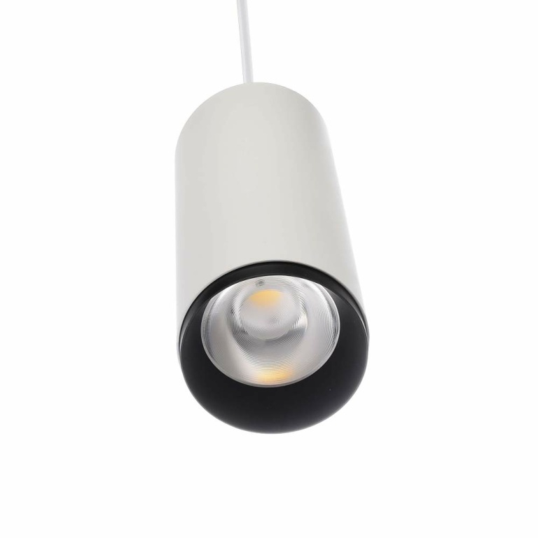 Deko-Light Pendelleuchte, Lucea, 15 W, 3000/4000 K, Weiß, 220-240 V/AC, 50 / 60 Hz