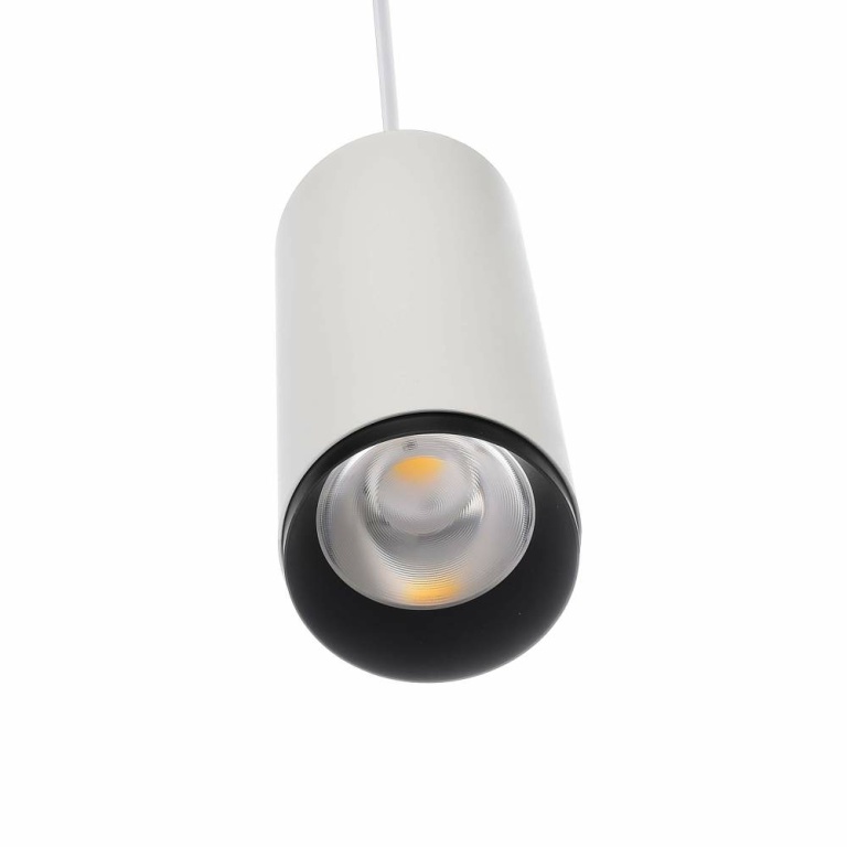 Deko-Light Pendelleuchte, Lucea, 20 W, 3000/4000 K, Weiß, 220-240 V/AC, 50 / 60 Hz