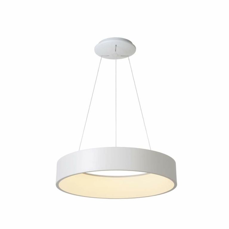 Deko-Light Pendelleuchte, Sculptoris 600 mm, 42 W, DIM, 3000/4000 K, Weiß, 220-240 V/AC, 50 / 60 Hz