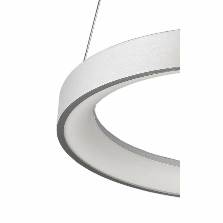 Deko-Light Pendelleuchte, Merope 400 mm, 30 W, DIM, 3000/4000 K, Silber, 220-240 V/AC, 50 / 60 Hz