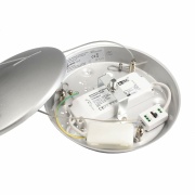 Pendelleuchte, Merope 400 mm, 30 W, DIM, 3000/4000 K, Silber, 220-240 V/AC, 50 / 60 Hz