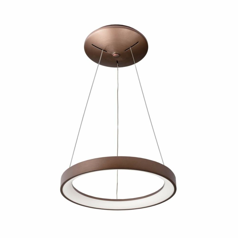 Deko-Light Pendelleuchte, Merope 400 mm, 30 W, DIM, 3000/4000 K, Kaffee, 220-240 V/AC, 50 / 60 Hz