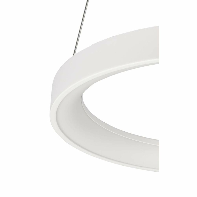 Deko-Light Pendelleuchte, Merope 600 mm, 42 W, DIM, 3000/4000 K, Weiß, 220-240 V/AC, 50 / 60 Hz