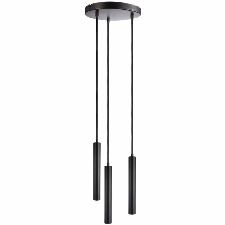 Deko-Light Pendelleuchte, Slim, 15 W, DIM, 2700 K, Schwarz, 220-240 V/AC, 60 / 50 Hz