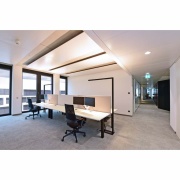 Stehleuchte, Office Three Motion Up and Down, 80 W, Touch Dim, 4000 K, Aluminium, 200-240 V/AC, 50 /