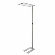 Stehleuchte, Office One Up and Down, 80 W, Touch DIM, 4000 K, Silber, 220-240 V/AC, 50 / 60 Hz