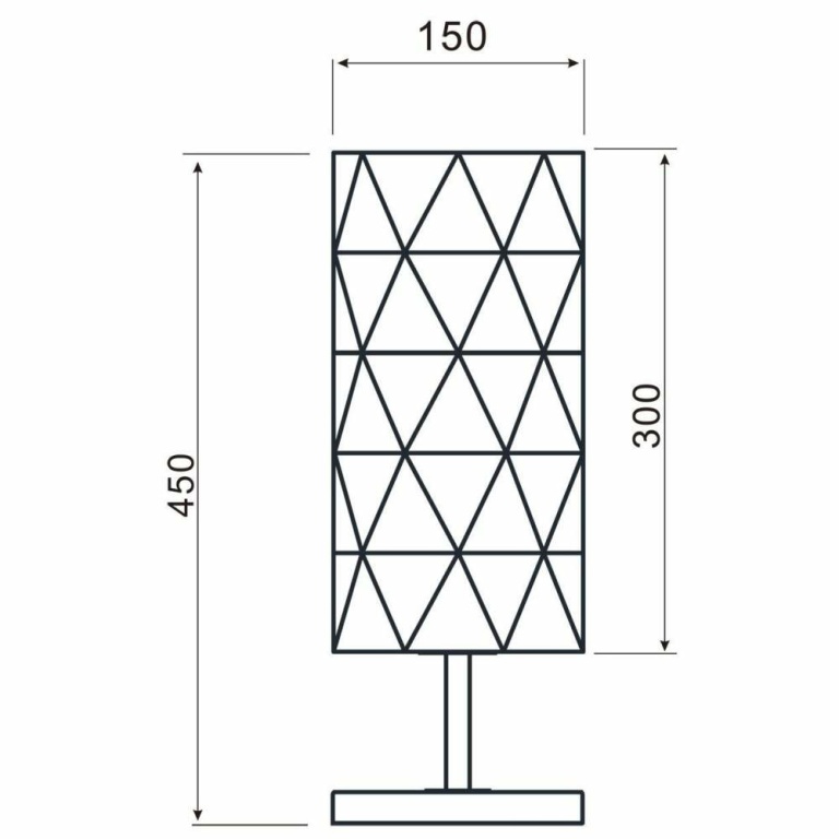 Deko-Light Tischleuchte, Asterope linear, 1x max. 40 W E27, Weiß, 220-240 V/AC, 50 / 60 Hz