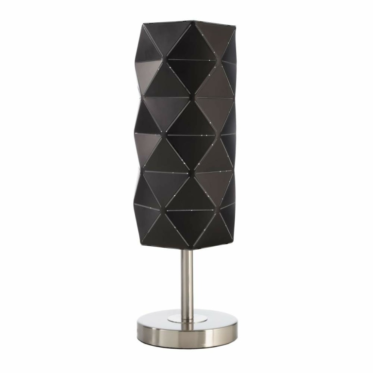 Deko-Light Tischleuchte, Asterope linear, 1x max. 40 W E27, Schwarz, 220-240 V/AC, 50 / 60 Hz