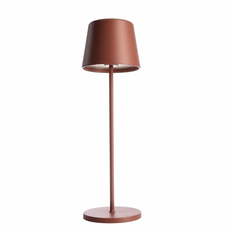 Deko-Light Akkuleuchte, Canis, 3,5 W, 2200/3000 K, Terracotta, 3.7 V/DC