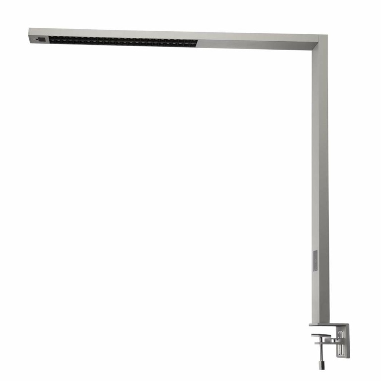 Deko-Light Tischleuchte, Office Three Standard, Motion, 80 W, DIM, 4000 K, Silber, 220-240 V/AC, 50 / 60 Hz