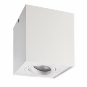 Deckenaufbauleuchte, Dato, 1x max. 50 W GU10, Weiß, 220-240 V/AC, 50 / 60 Hz