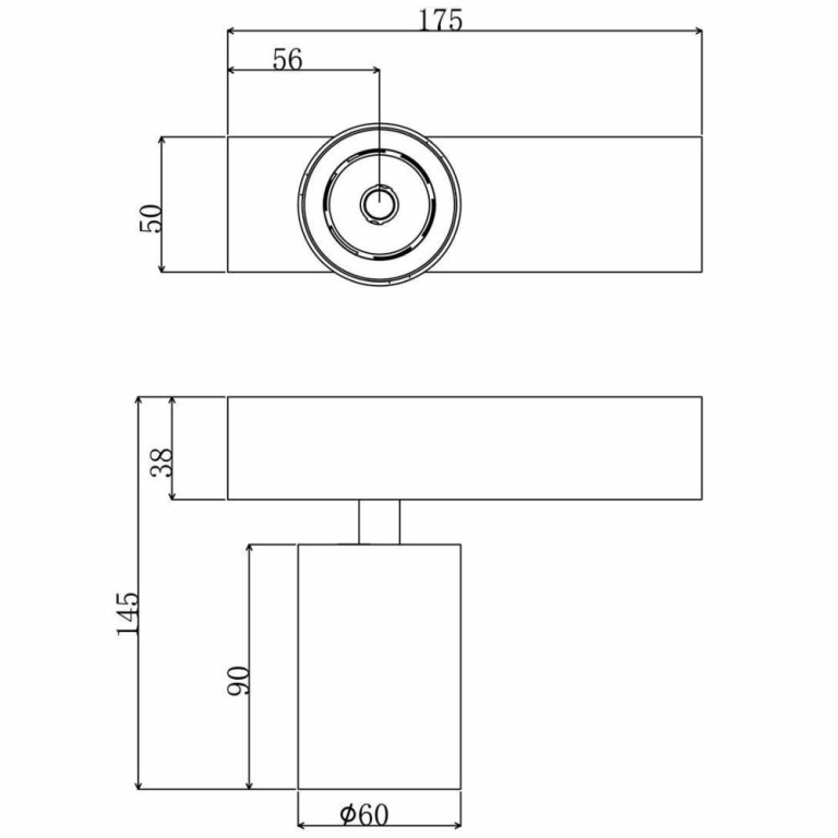 Deko-Light Deckenaufbauleuchte, Klara I, 12 W, DIM, 3000 K, Weiß, 220-240 V/AC, 50 / 60 Hz