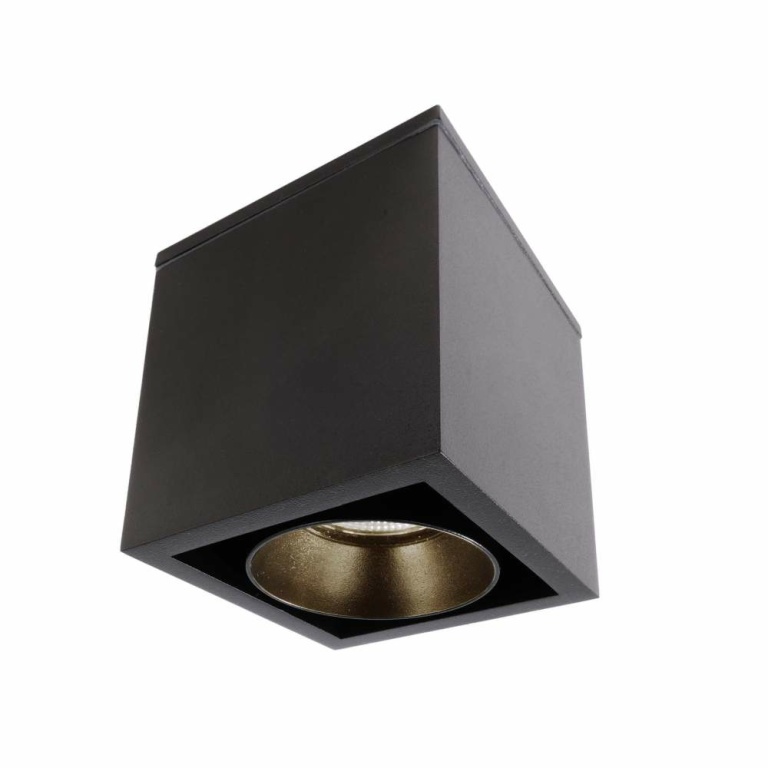 Deko-Light Deckenaufbauleuchte, Ceti, 11 W, DIM, 3000 K, Schwarz, 220-240 V/AC, 50 / 60 Hz