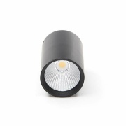 Deckenaufbauleuchte, Luna, 20 W, 4000 K, Schwarz, 220-240 V/AC, 50 / 60 Hz