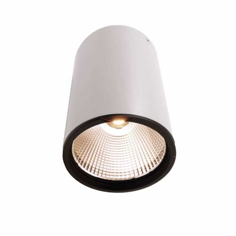 Deko-Light Deckenaufbauleuchte, Luna, 30 W, 3000 K, Weiß, 220-240 V/AC, 50 / 60 Hz