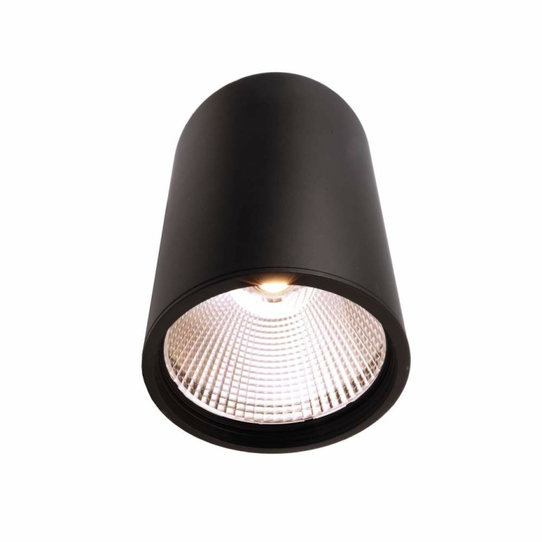 Deko-Light Deckenaufbauleuchte, Luna, 30 W, 4000 K, Schwarz, 220-240 V/AC, 50 / 60 Hz