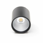 Deckenaufbauleuchte, Luna, 30 W, 4000 K, Schwarz, 220-240 V/AC, 50 / 60 Hz