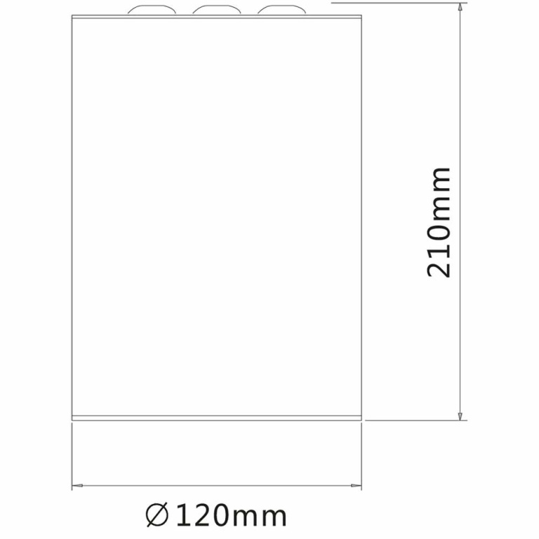 Deko-Light Deckenaufbauleuchte, Luna, 40 W, 3000 K, Weiß, 220-240 V/AC, 50 / 60 Hz