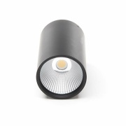 Deckenaufbauleuchte, Luna, 40 W, 3000 K, Schwarz, 220-240 V/AC, 50 / 60 Hz