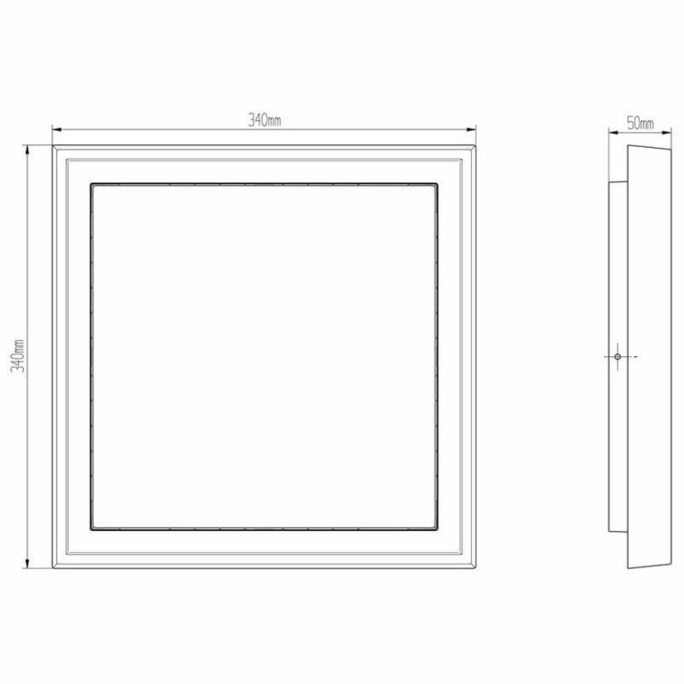 Deko-Light Deckenaufbauleuchte, Ascella, 30 W, 3000 K, Grau, 220-240 V/AC, 50 / 60 Hz