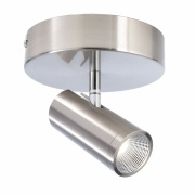 Deckenaufbauleuchte, Becrux I, 6 W, DIM, 3000 K, Silber, 220-240 V/AC, 50 / 60 Hz