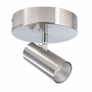 Deckenaufbauleuchte, Becrux I, 6 W, DIM, 3000 K, Silber, 220-240 V/AC, 50 / 60 Hz