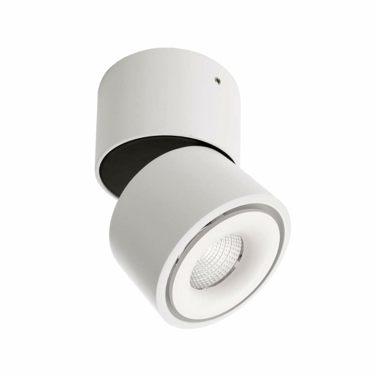 Deko-Light Deckenaufbauleuchte, Uni II Mini Tilt, 8 W, DIM, 3000 K, Weiß, 220-240 V/AC, 50 / 60 Hz