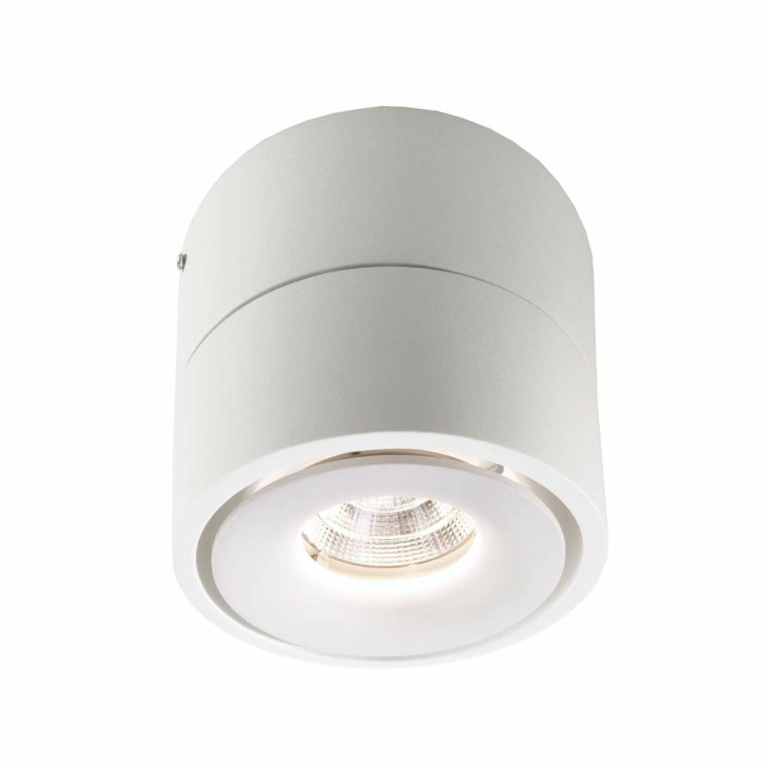 Deko-Light Deckenaufbauleuchte, Uni II Mini Tilt, 8 W, DIM, 3000 K, Weiß, 220-240 V/AC, 50 / 60 Hz