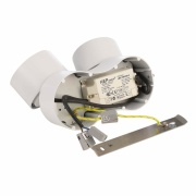 Deckenaufbauleuchte, Uni II Mini Double Tilt, 15 W, DIM, 3000 K, Weiß, 220-240 V/AC, 50 / 60 Hz