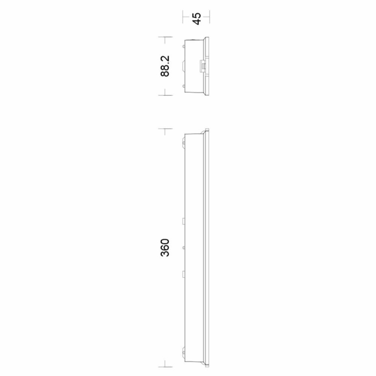 Deko-Light Notaufbauleuchte, Notleuchte Alsafi, 3 W, 4500 K, Weiß, 230 V/AC, 50 / 60 Hz