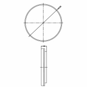 Deckenaufbauleuchte, Altais, 25 W, 3000/4000/6000 K, Weiß, 220-240 V/AC, 50 / 60 Hz