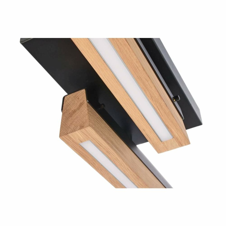 Deko-Light Deckenaufbauleuchte, MADERA, 15 W, 3000 K, Schwarz, 100-240 V/AC, 50 / 60 Hz