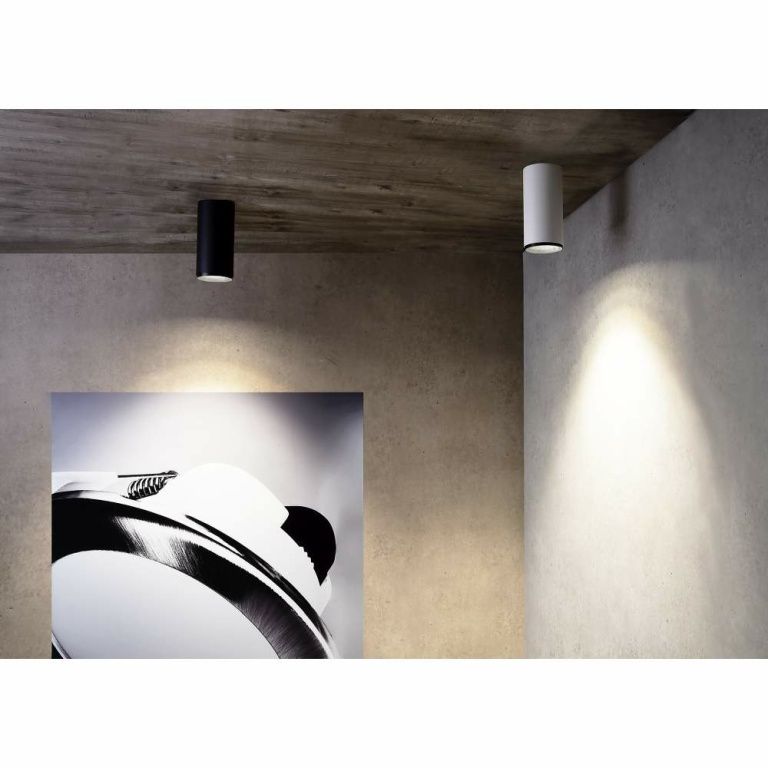 Deko-Light Deckenaufbauleuchte, Lucea, 10 W, 3000/4000 K, Schwarz, 220-240 V/AC, 50 / 60 Hz