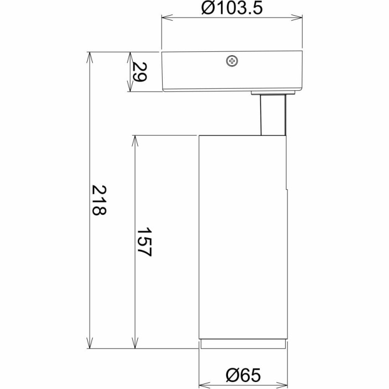 Deko-Light Deckenaufbauleuchte, Lucea, Tilt, 10 W, 3000/4000 K, Weiß, 220-240 V/AC, 50 / 60 Hz