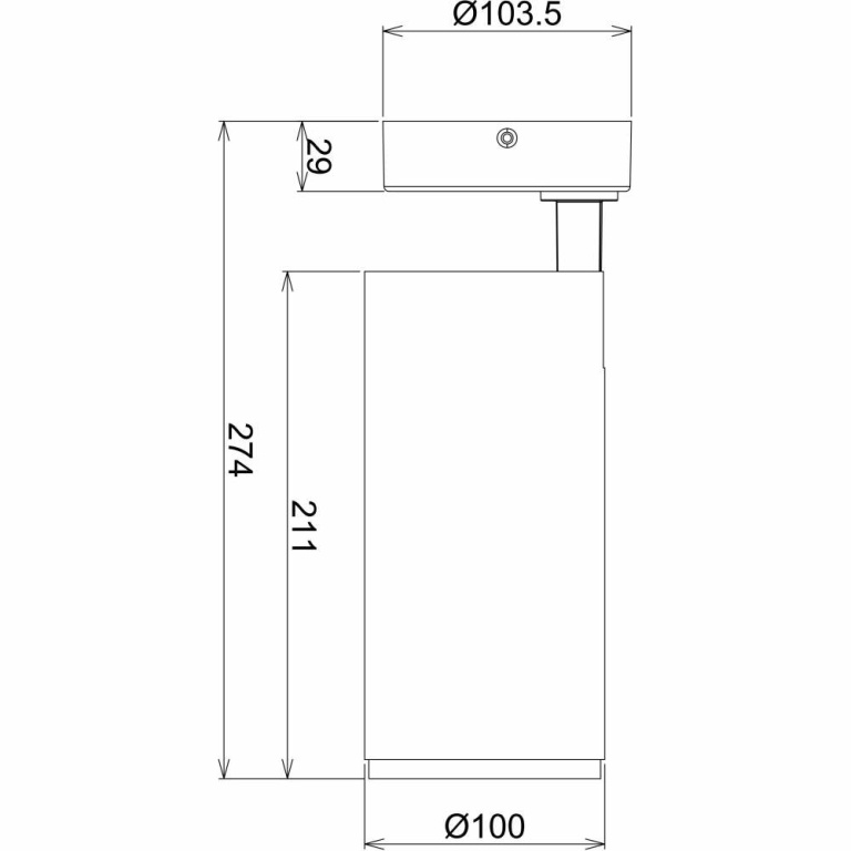 Deko-Light Deckenaufbauleuchte, Lucea, Tilt, 30 W, 3000/4000 K, Weiß, 220-240 V/AC, 50 / 60 Hz