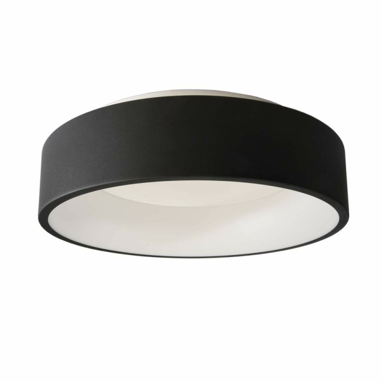 Deko-Light Deckenaufbauleuchte, Sculptoris 400 mm, 30 W, DIM, 3000/4000 K, Schwarz, 220-240 V/AC, 50 / 60 Hz