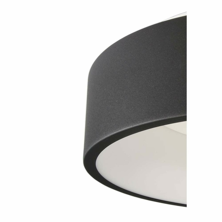 Deko-Light Deckenaufbauleuchte, Sculptoris 400 mm, 30 W, DIM, 3000/4000 K, Schwarz, 220-240 V/AC, 50 / 60 Hz