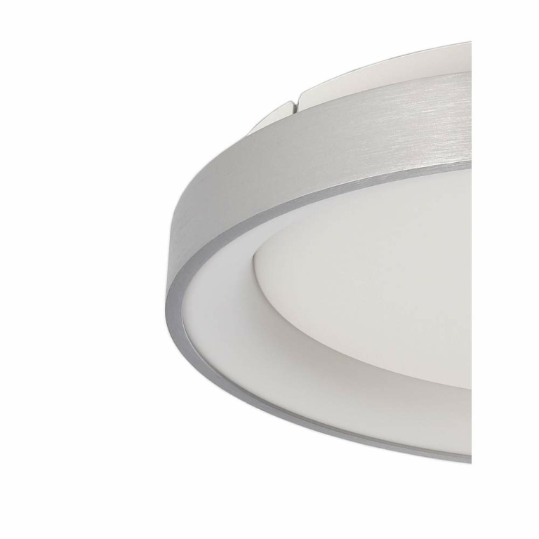 Deko-Light Deckenaufbauleuchte, Merope 400 mm, 30 W, DIM, 3000/4000 K, Silber, 220-240 V/AC, 50 / 60 Hz