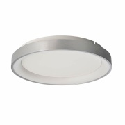 Deckenaufbauleuchte, Merope 400 mm, 30 W, DIM, 3000/4000 K, Silber, 220-240 V/AC, 50 / 60 Hz