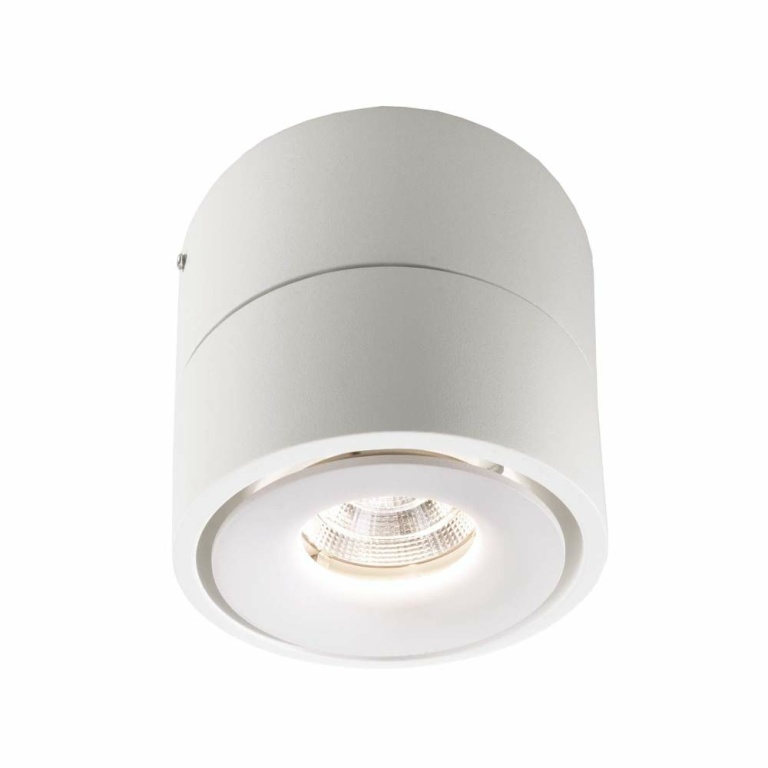 Deko-Light Deckenaufbauleuchte, Uni II Mini, Tilt, 11,3 W, DIM, 2700 K, Weiß, 200-240 V/AC, 50 / 60 Hz