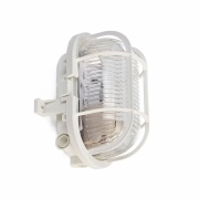 Decken- und Wandaufbauleuchte, Syrma Oval, 1x max. 42 W E27, Weiß, 220-240 V/AC, 50 / 60 Hz