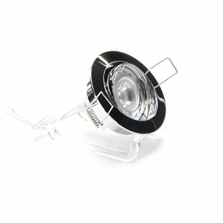 Deko-Light Deckeneinbauring, Style Round, Tilt, 1x max 50 W MR16, Silber, Spannungskonstant, 12 V/AC/DC