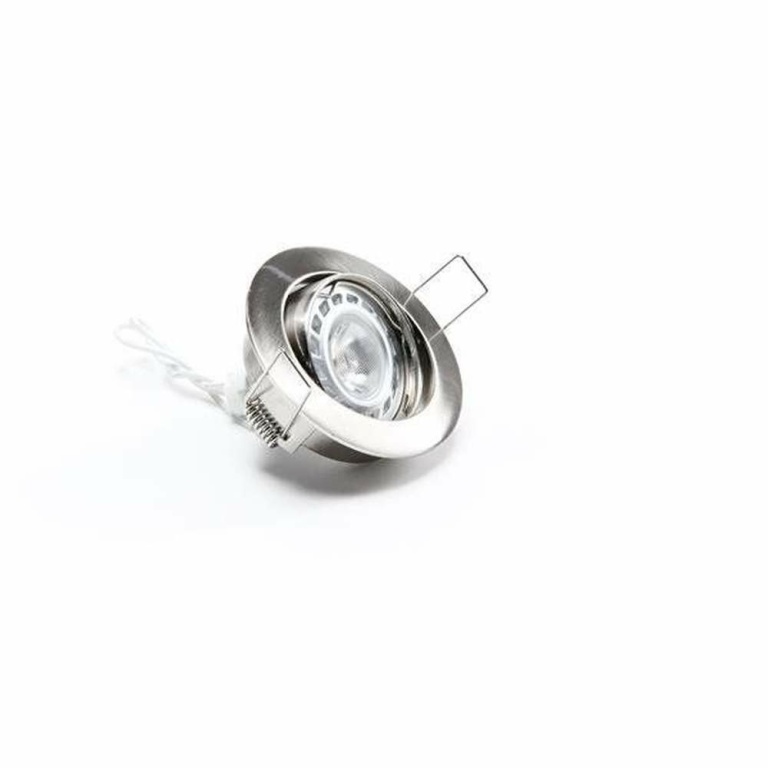 Deko-Light Deckeneinbauring, Style Round, Tilt, 1x max 35 W MR16, Silber, Spannungskonstant, 12 V/AC/DC