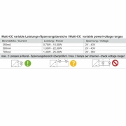 TCI, Netzgerät (CC, DC) dimmbar, DIM, Multi CC, JOLLY MD PUSH, Stromkonstant, Mit Phasenanschnittsdi