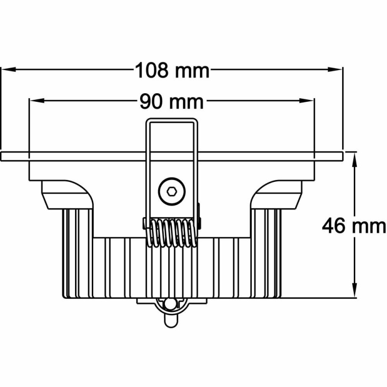 Deko-Light Deckeneinbauleuchte, COB 95 Noble, 10 W, 3000 K, Weiß, Stromkonstant, 26-27 V/DC, Bemessungsstrom: 3