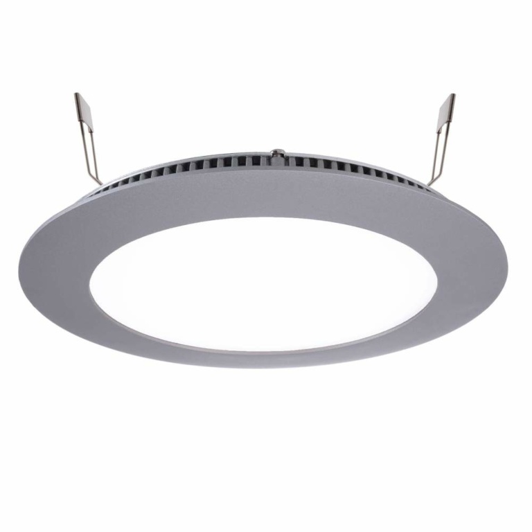 Deko-Light Deckeneinbauleuchte, LED Panel 12, 9 W, 4000 K, Grau, Stromkonstant, 23-24 V/DC, Bemessungsstrom: 35