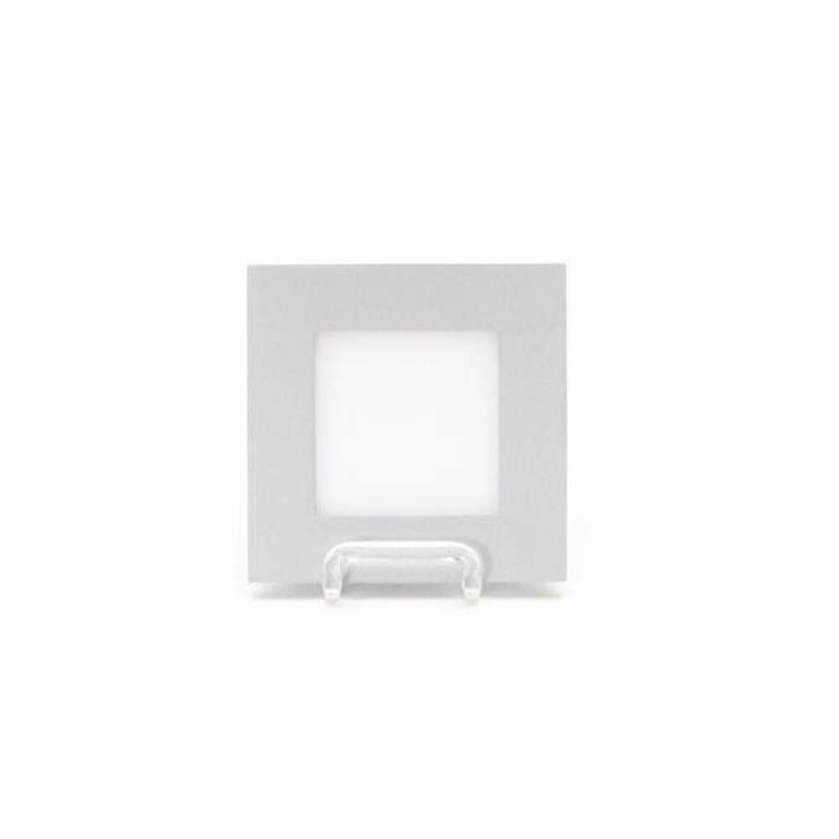 Deko-Light Deckeneinbauleuchte, LED Panel Square 8, 7 W, 2700 K, Grau, Stromkonstant, 18-19 V/DC, Bemessungsstr