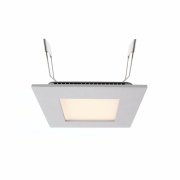 Deckeneinbauleuchte, LED Panel Square 8, 7 W, 2700 K, Grau, Stromkonstant, 18-19 V/DC, Bemessungsstr